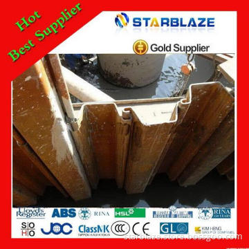 Alibaba china promotional factory cold bending steel sheet pile